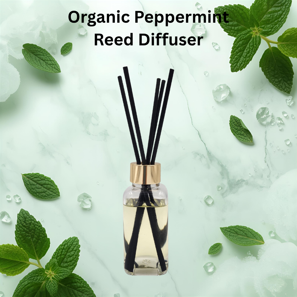 Organic Peppermint (Reed Diffuser)