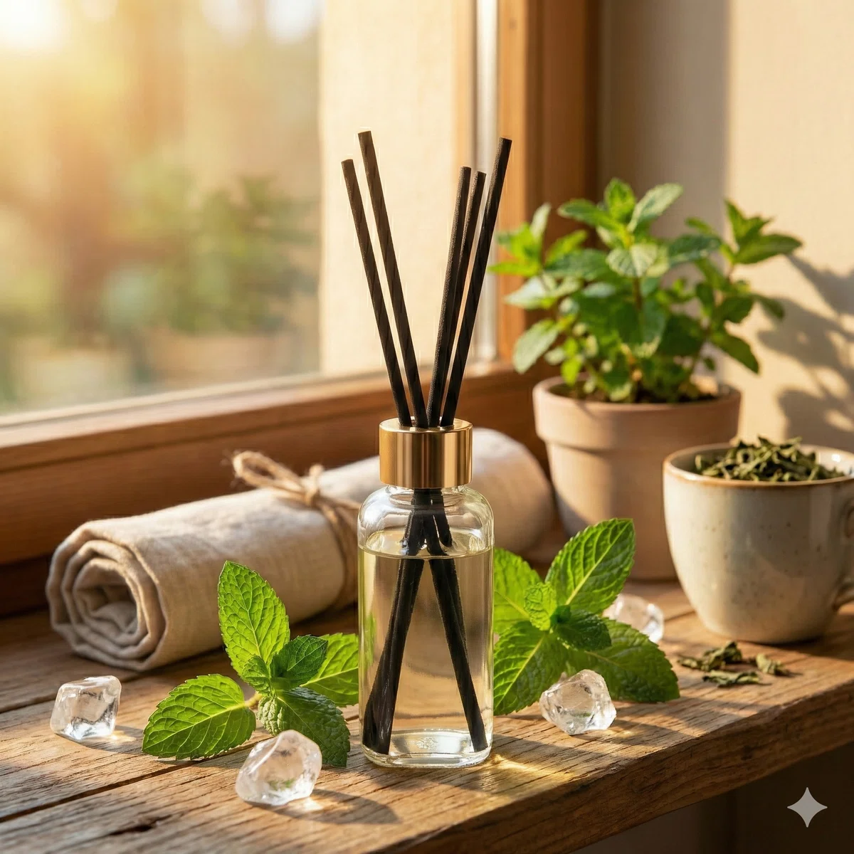 Organic Peppermint (Reed Diffuser) - Image 2